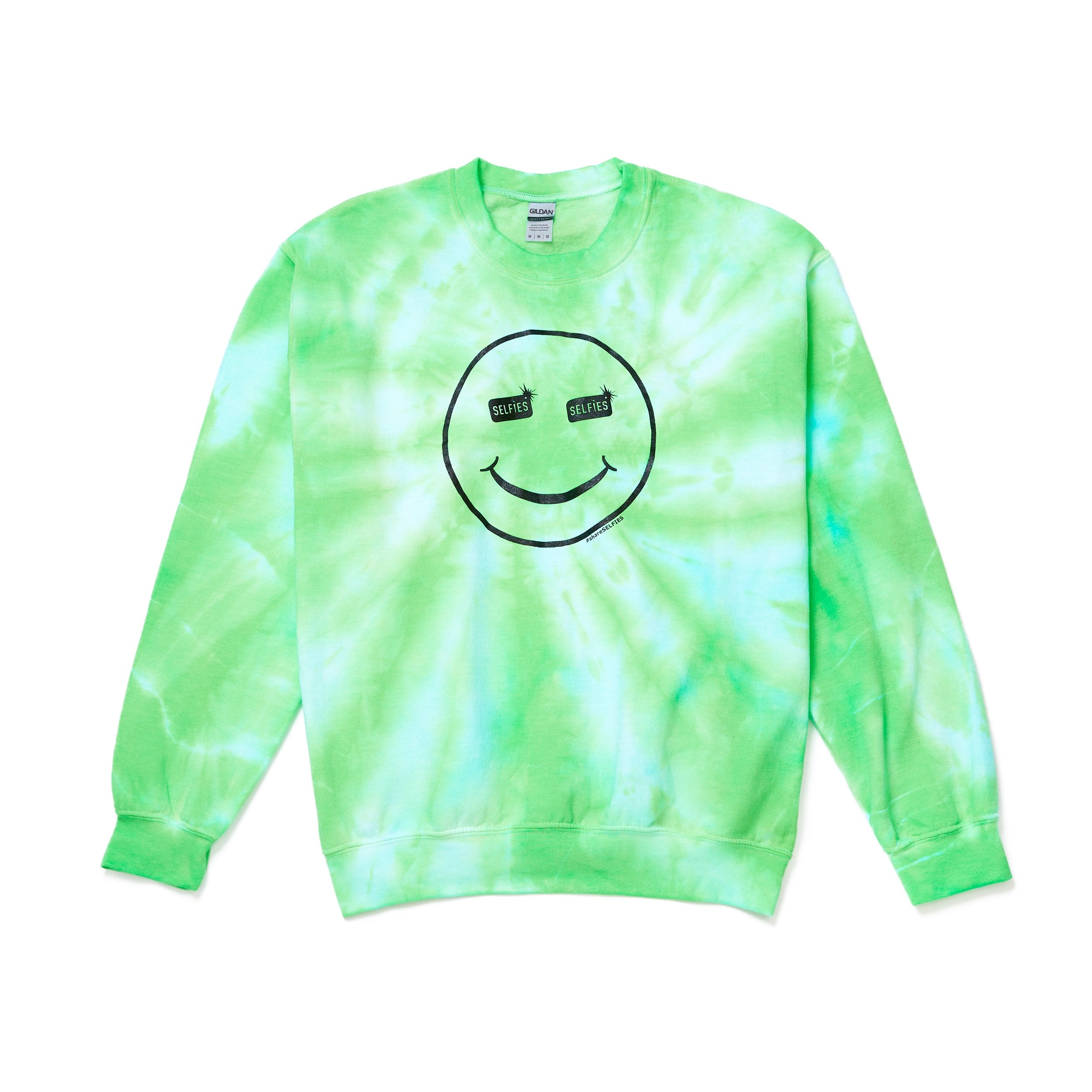 GOexploreCrafts Green Bay Packers Tie Dye Sweatshirt