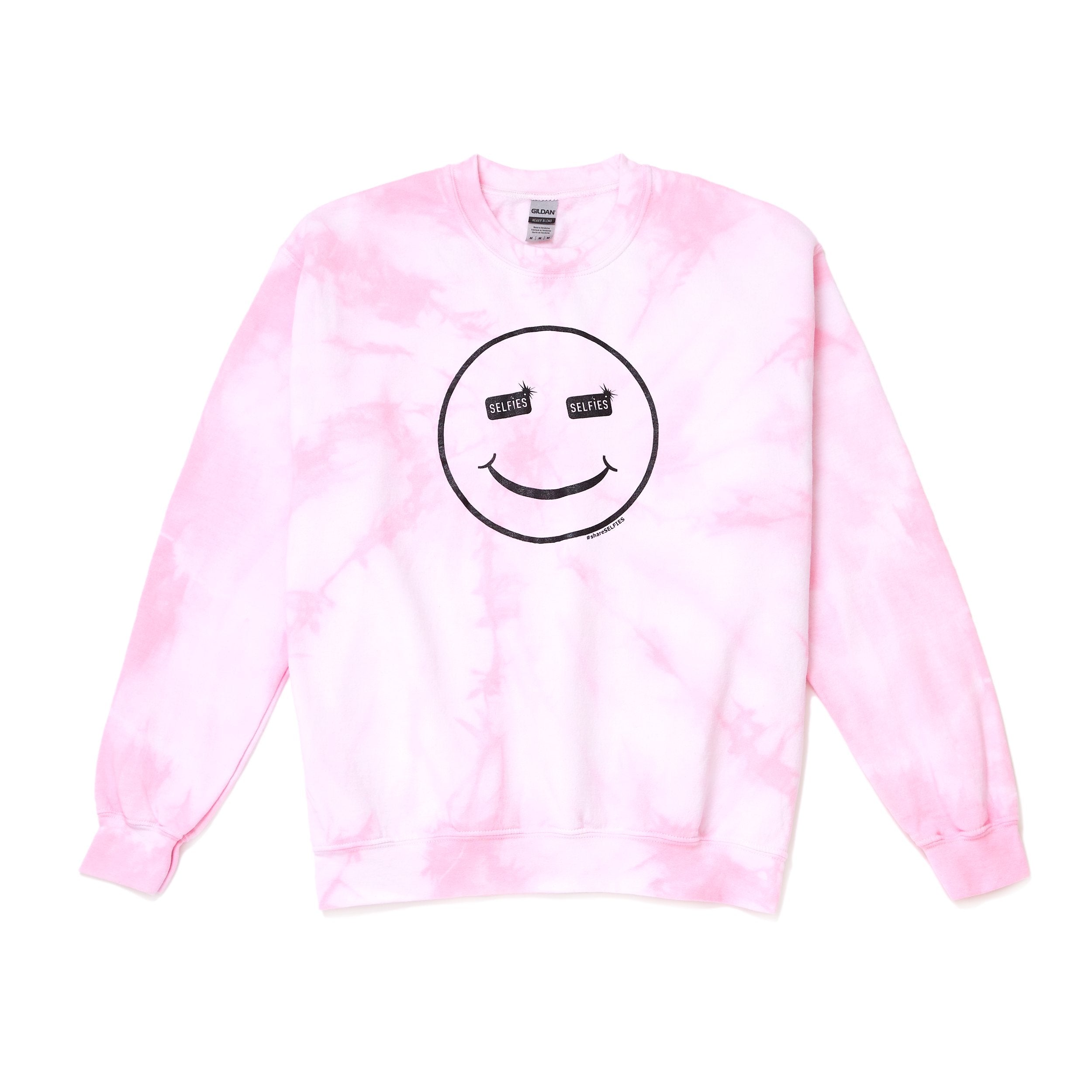 Pink Mustache Boutique Tie Dye Sweatshirt - Giants Baseball Sweatshirt Adult XL