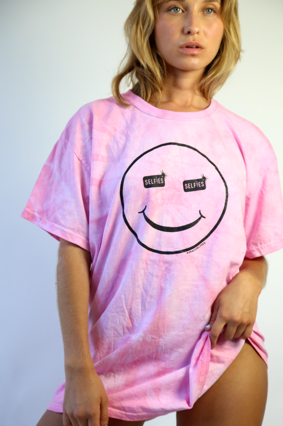 Tie Dye T-Shirt - Pink