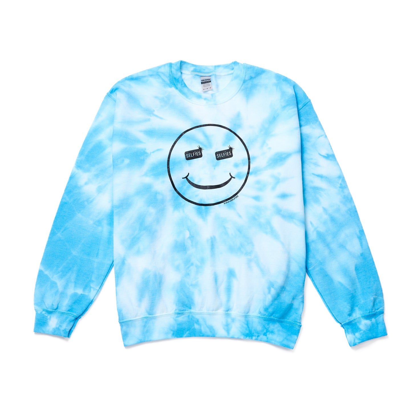 Tie Dye Sweatshirt - Blue